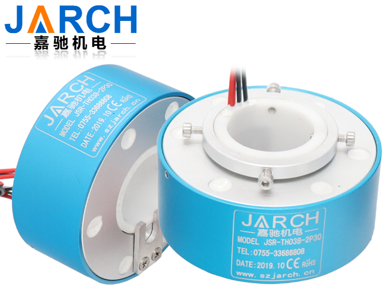 JSR-TH038系列過(guò)孔導(dǎo)電滑環(huán)